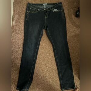 Women's dark blue jeans